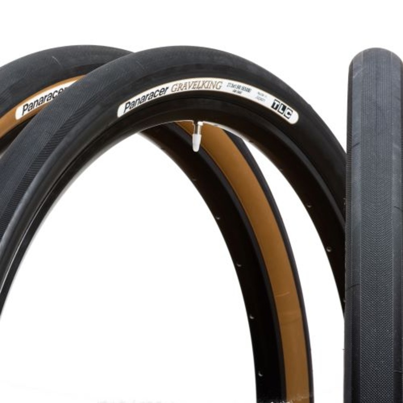 Panaracer Gravel King Tyre|26C|28C|Black/Brown|Black/Black