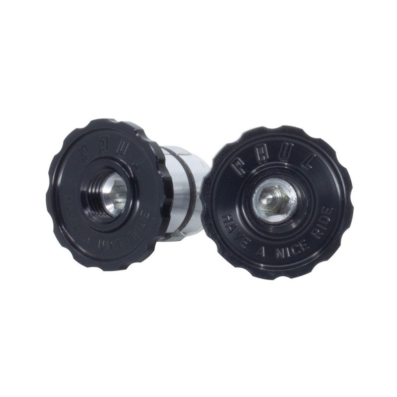 Paul Components Aluminum Bar End Plugs (Black)