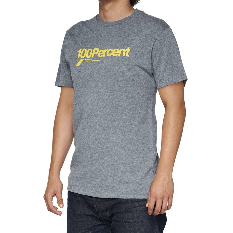 100% Bilto T-Shirt Heather Grey