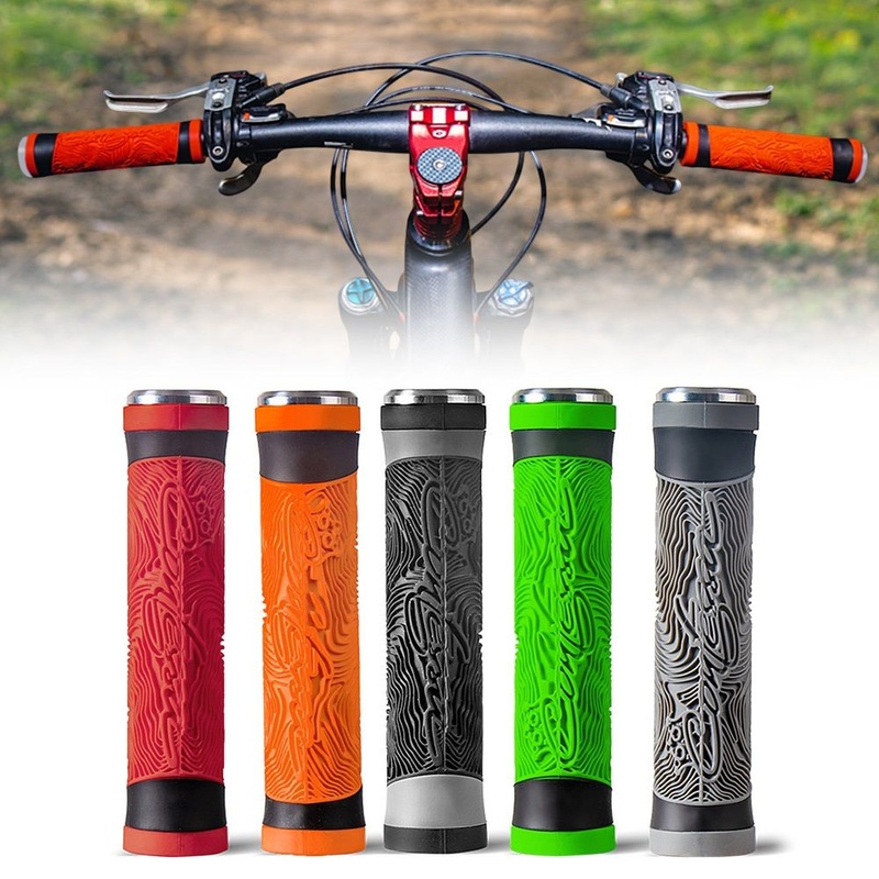 Bicycle Handlebar Grips Double Lock on Locking Ci18137