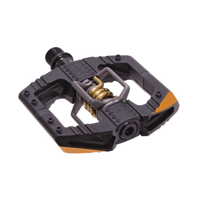 Crankbrothers Mallet Enduro 11 Pedals – Dual Sided Clipless Aluminum 9/16 BLK/Gold