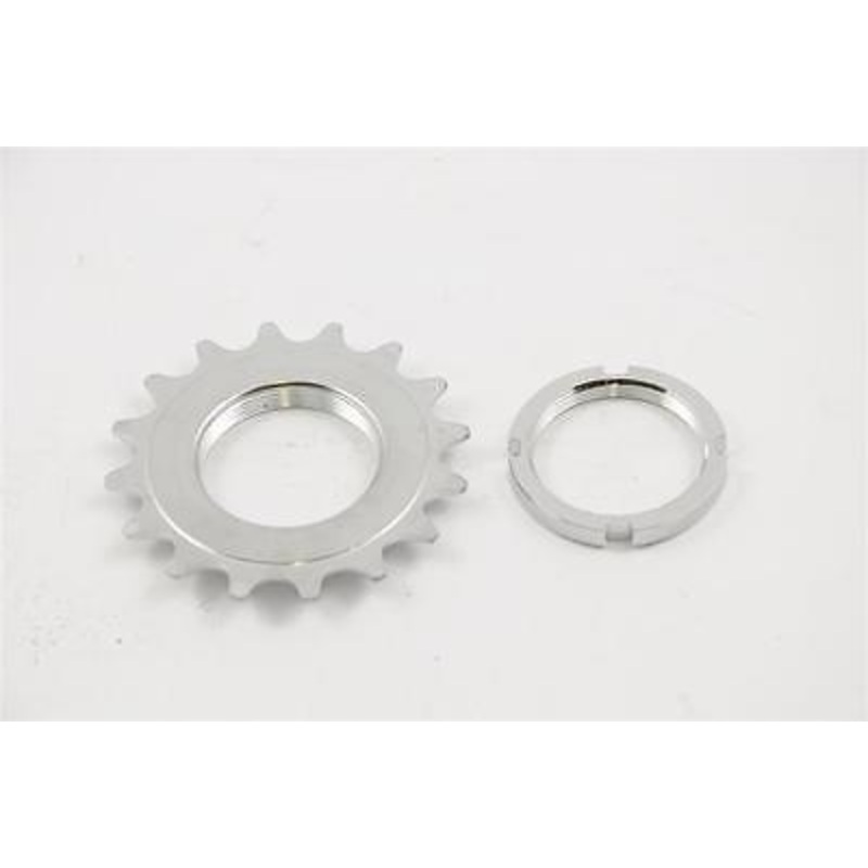 FIXIE 16 TEETH 3-32 SPROCKET COG LOCK RING-LOCKING NUT SET FOR FIXED WHEEL BIKES
