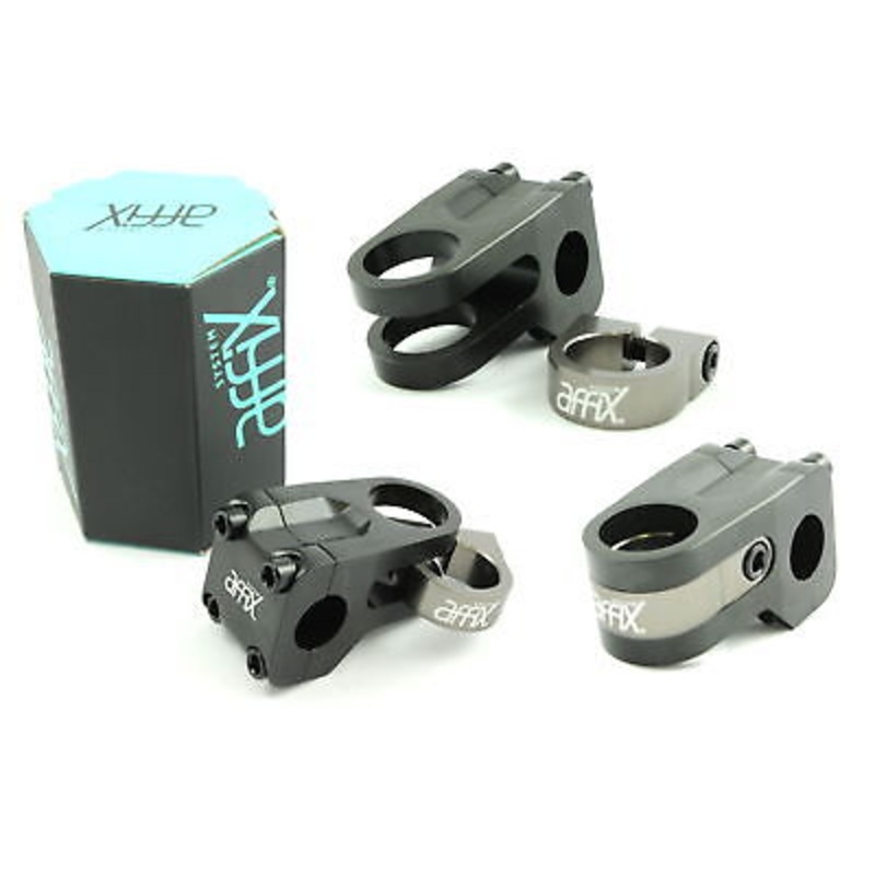 AFFIX PYCTA CNC 28.6mm1-1-8 BMX A HEAD STEM BLACK