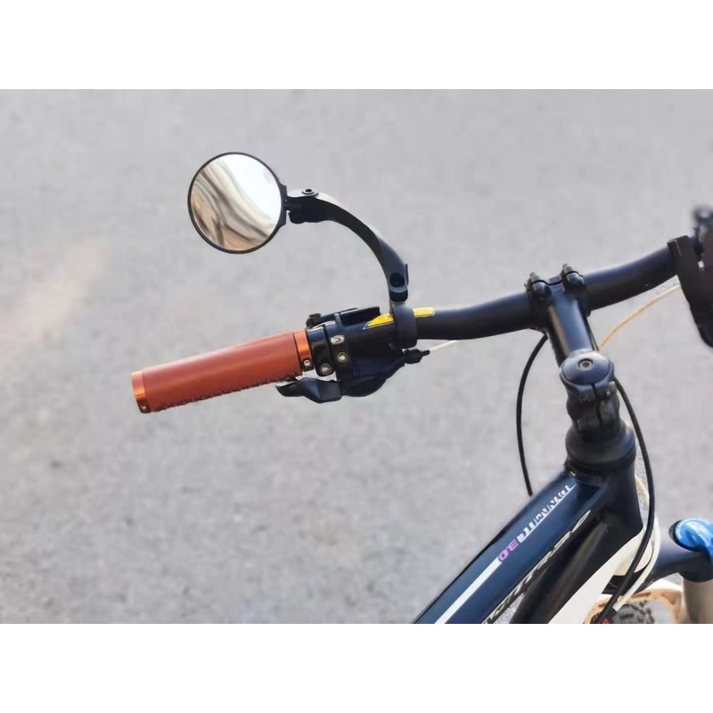 Factory Direct Sales Cycling Equipment Bicycle Reflector 360 Rotation Rearview Mirror Mountain Bike Side Rear View Mirror 9cm Lens