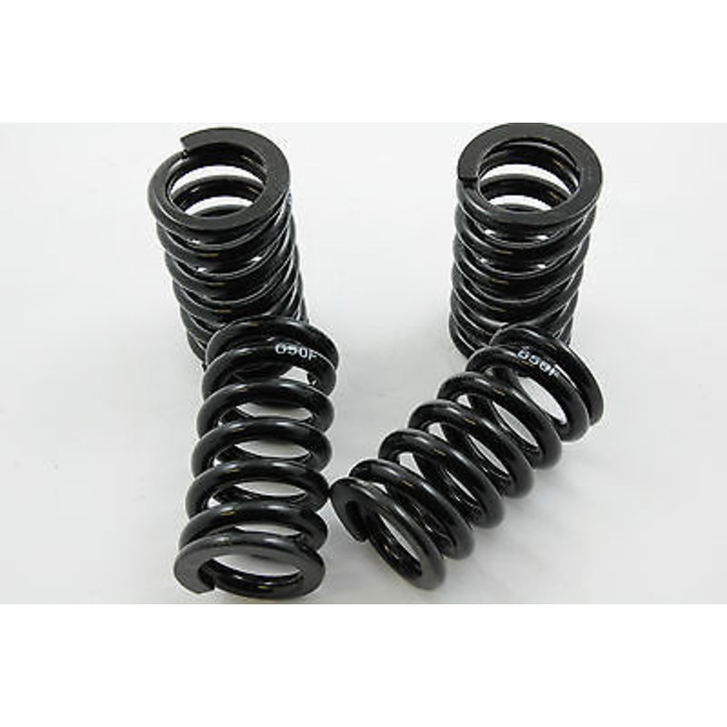 FOUR (4) 650lbs SUSPENSION SHOCK COIL SPRINGS BICYCLES ,GO-KARTS,TRAILERS ETC