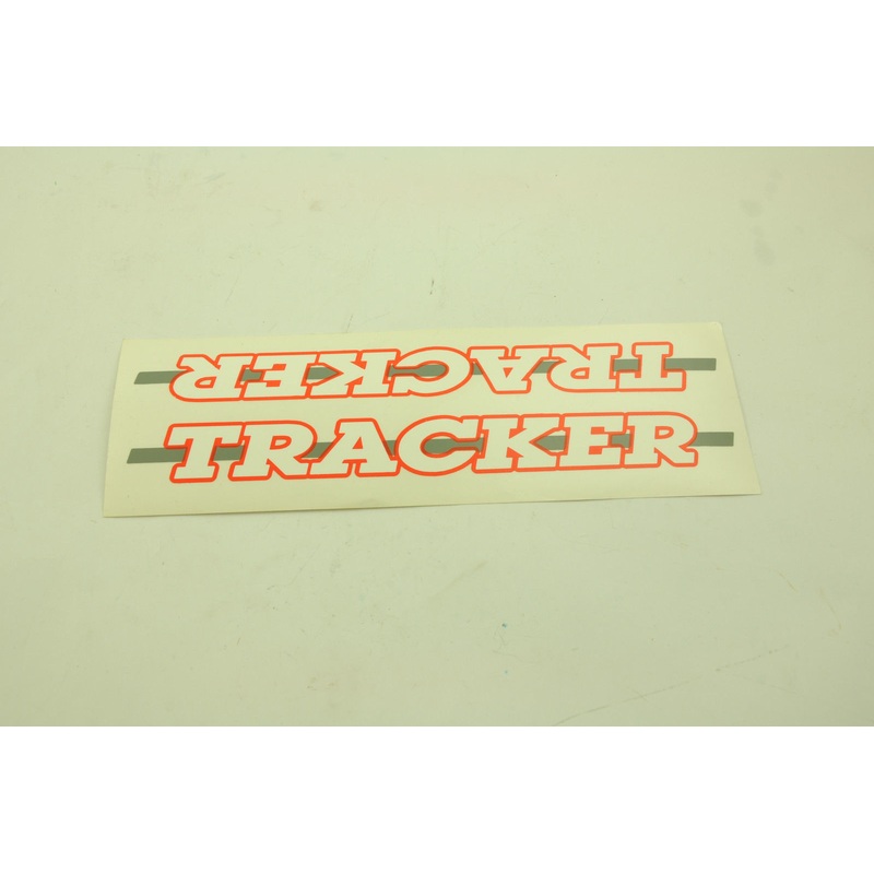 OLD SCHOOL HAWK TRACKER BMX BIKE FRAME TRANSFER -DECAL GENUINE 80s MADE NOS