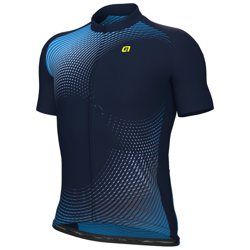 Maglia Ale Pragma Optical – Blu