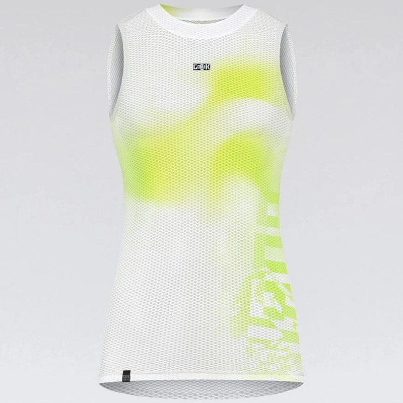 Maglia intima senza maniche donna Gobik Second Skin Liquid Neon