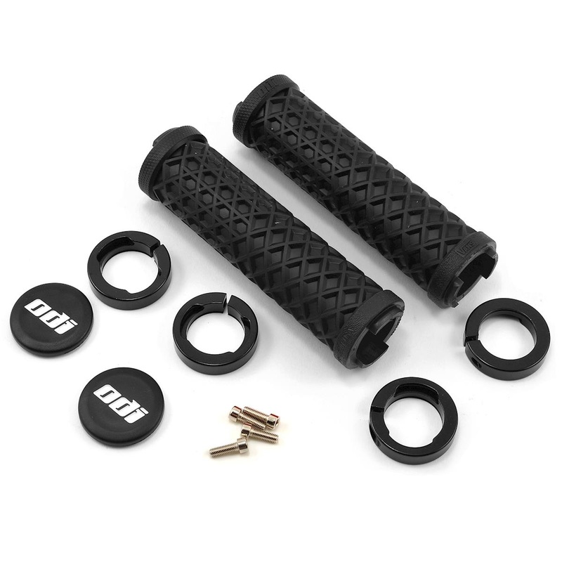 ODI Vans Lock-On Grips (Black) (130mm) (Bonus Pack)
