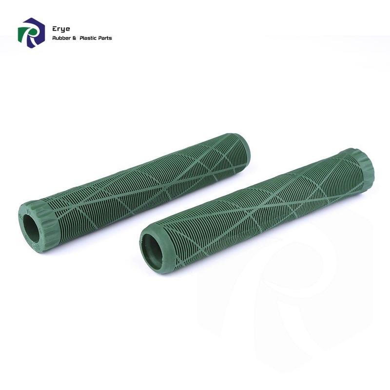 OEM Custom Vulcanized Durable Silicone Rubber Bike Handlebar Grip