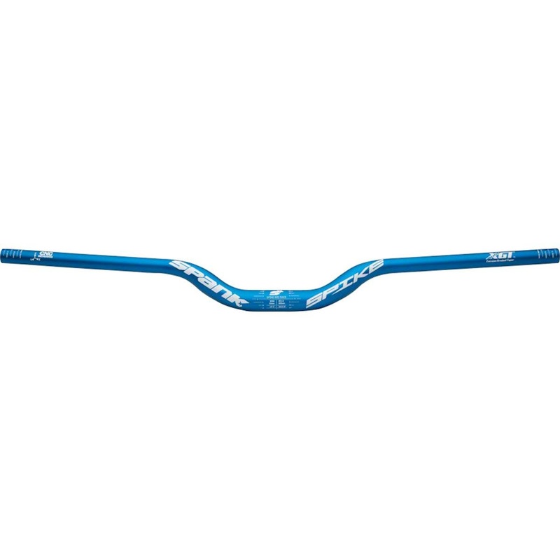 Spank Spike Race Riser Bar (Blue) (31.8mm) (50mm Rise) (800mm) (4/8 Sweep)
