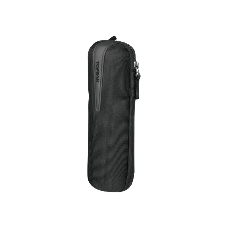 Topeak Cage Pack XL|Topeak Cage Pack  hardshell, tool / Pump Case Black w/Grey Strap XL