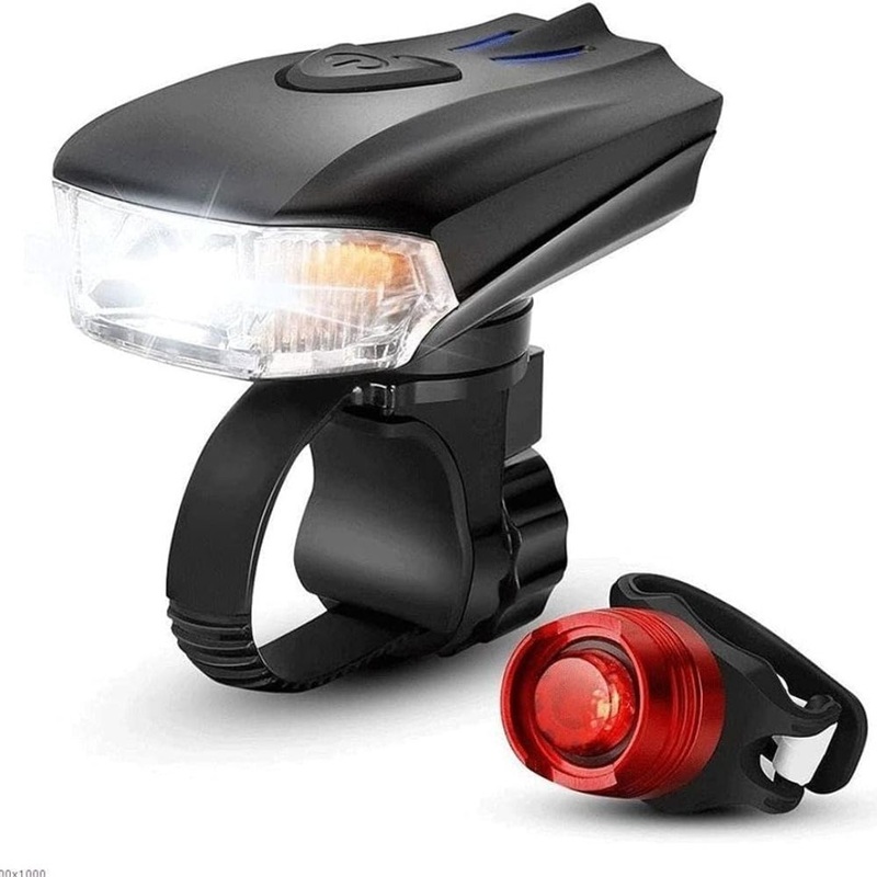 Bike Light 4 Light Modes Front and Rear Light Ci16729