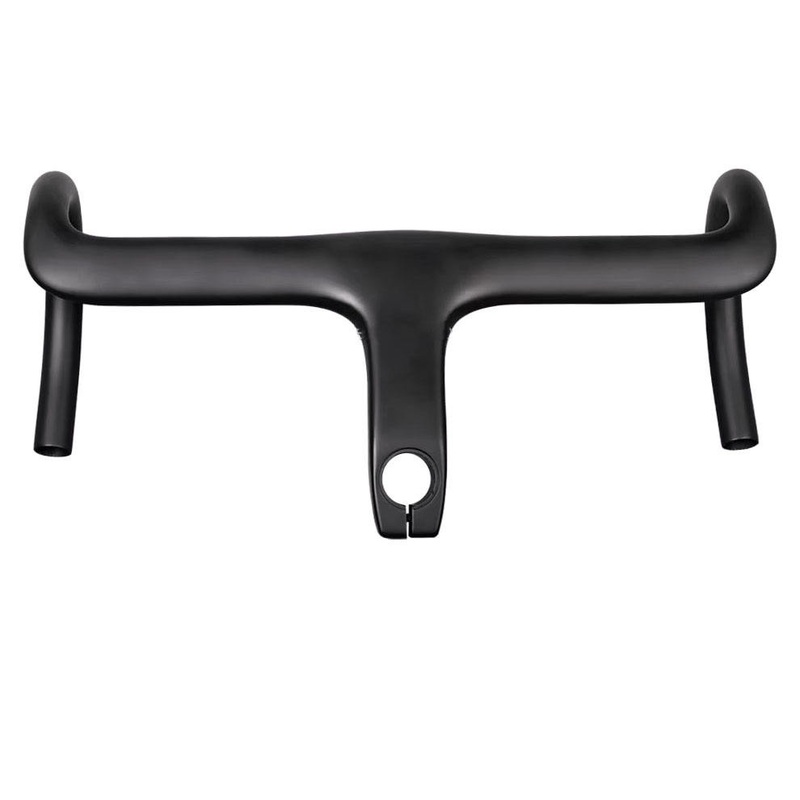 Carbon Road Integrated Handlebar 28.6mm Handlebars for Road Racing Bicycles Handle Bar Bicycle Parts