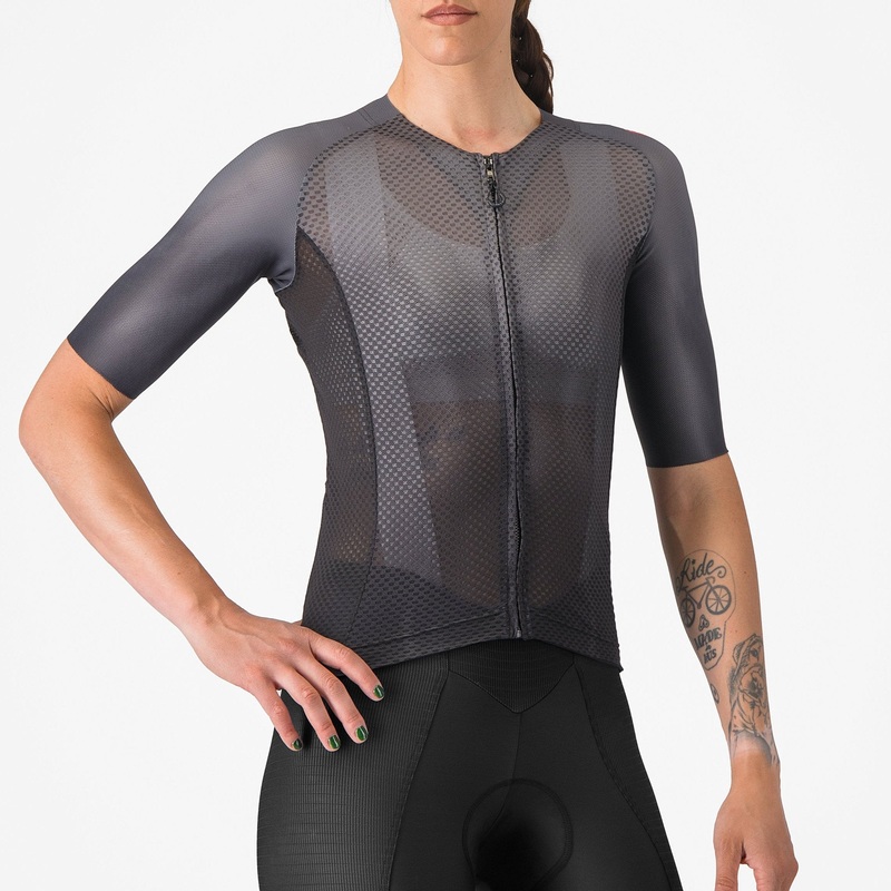 Maglia donna Castelli Climber’s A/C – Nero