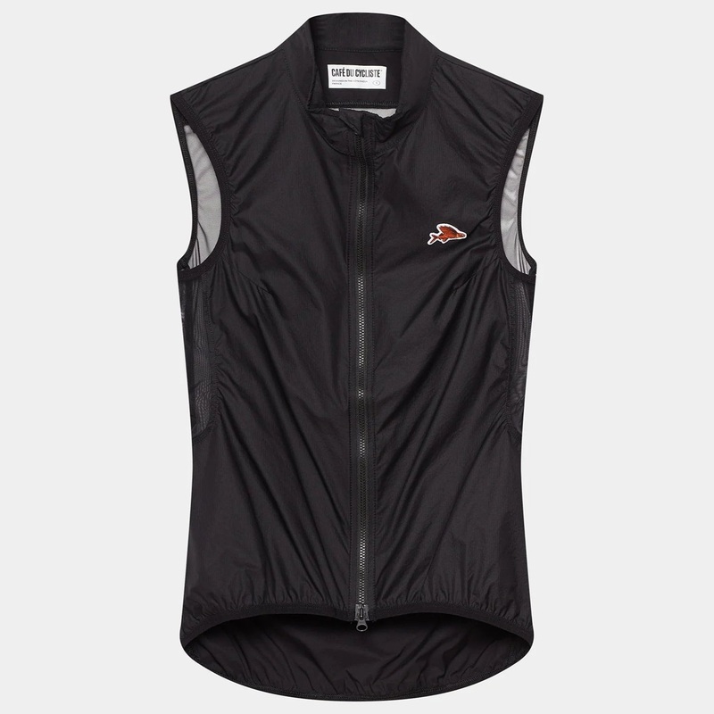Gilet donna Cafe du Cycliste Edith – Nero