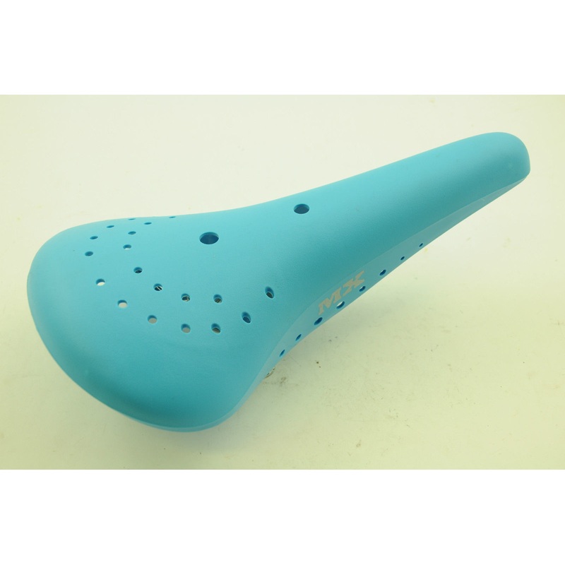 OLD SCHOOL BMX BURNER 80s VISCOUNT TYPE MX SADDLE LIGHT MID BLUE SEAT