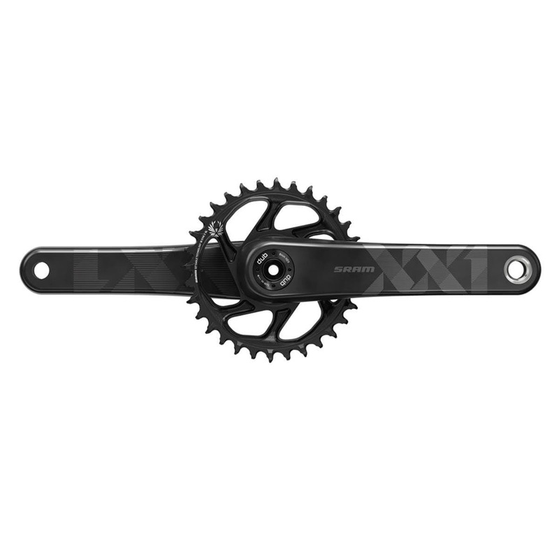 Sram Crank Xx1 Eagle Fat Bike 5 Dub 12S 170 W Direct Mount 30T X-Sync 2 Chainring (Dub Cups/Bearings Not Included): Black 170Mm