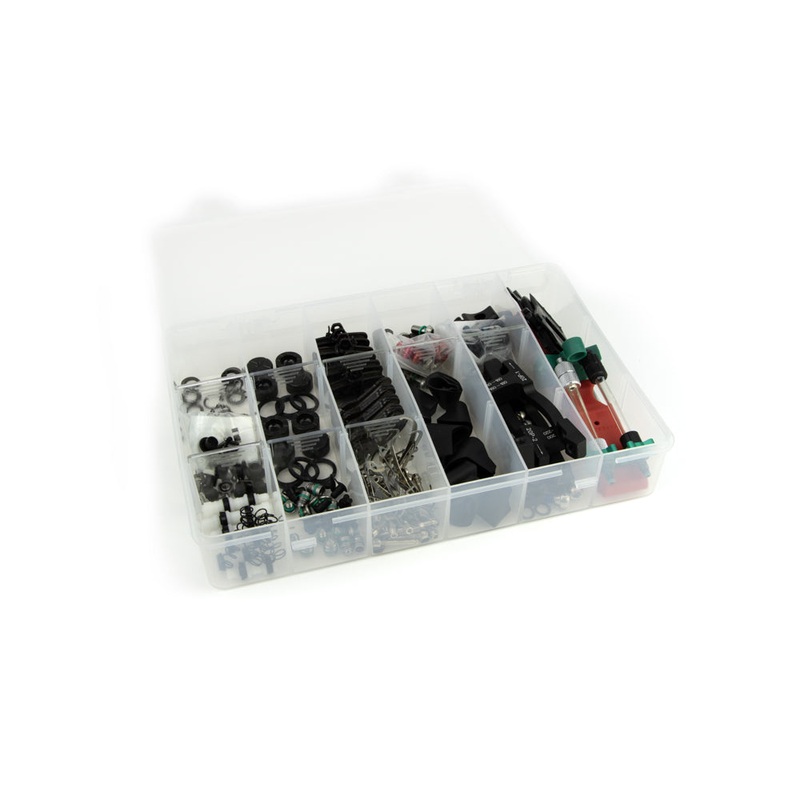 SRAM Mineral Brake TackleBox|SRAM Sram Mineral Brake Tackle Box (Includes Tools And Parts For Levers, Calipers, Hoses, Mounting, Brake Pads) – Maven, Motive, Db8, Db6, Db4