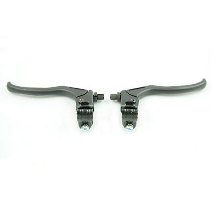 BIKE BRAKE LEVERS MTB-TRADITIONAL SPLIT CLAMP BLACK
