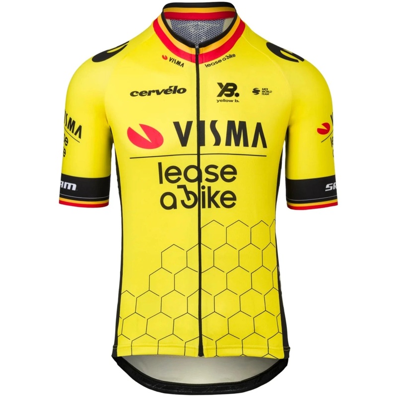 Maglia bambino Team Visma Lease a bike 2025 – Wout Van Aert