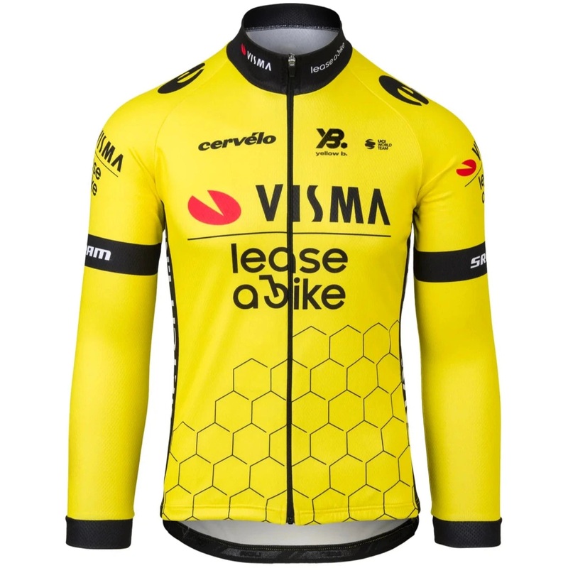Maglia maniche lunghe Team Visma Lease a bike 2025
