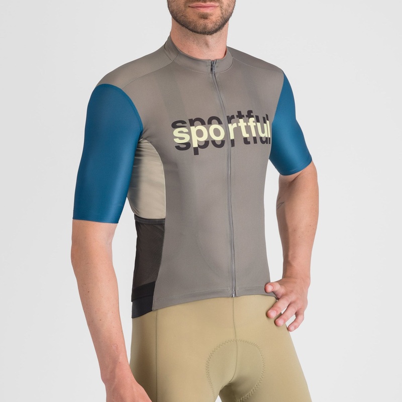 Maglia Sportful Supergiara Logo – Grigio