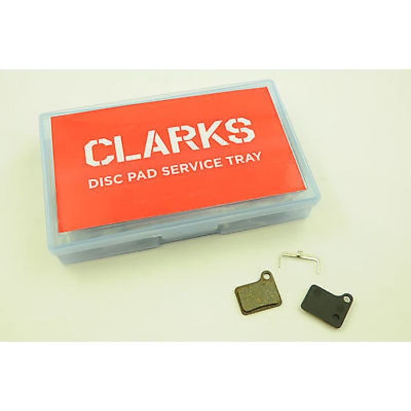 WHOLESALE JOB LOT 20 PAIRS CLARKS SHIMANO DEORE HYDRAULIC ORGANIC DISC PADS 66%