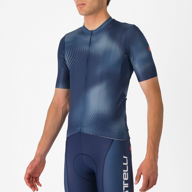 Maglia Castelli Vortice – Blu|XS|S|M|L|XL|XXL|XXXL|Blu