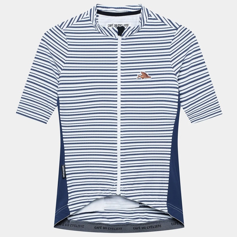 Maglia donna Cafe du Cycliste Romy – Blu