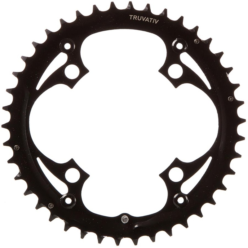 TruVativ Trushift 42T x 104mm BCD Steel Ring Black V4