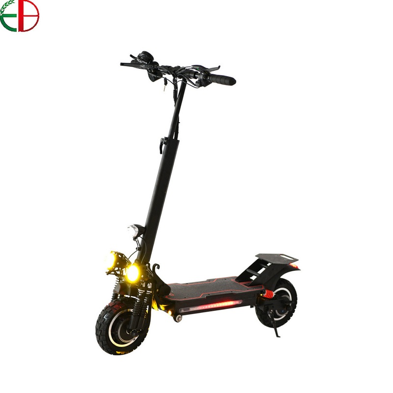 China Makes Lightweight 1200 W Lithium Battery Commuter Color Display with Smart Electric Scooter