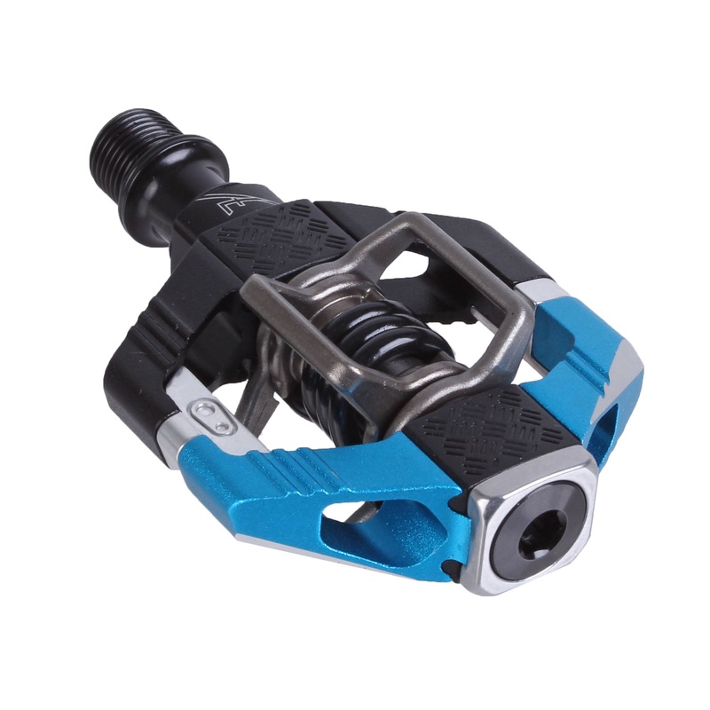 Crankbrothers Candy 7 Pedals – Dual Sided Clipless Aluminum 9/16 Electric Blue/BLK
