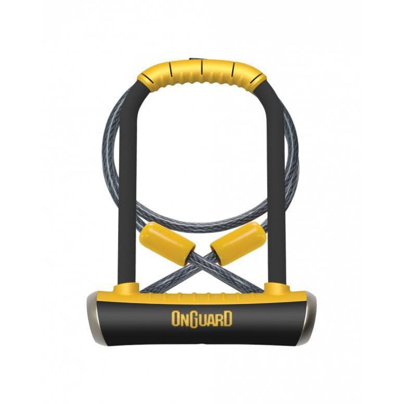 OnGuard Pitbull DT Locks – Black/Yellow – 230mm
