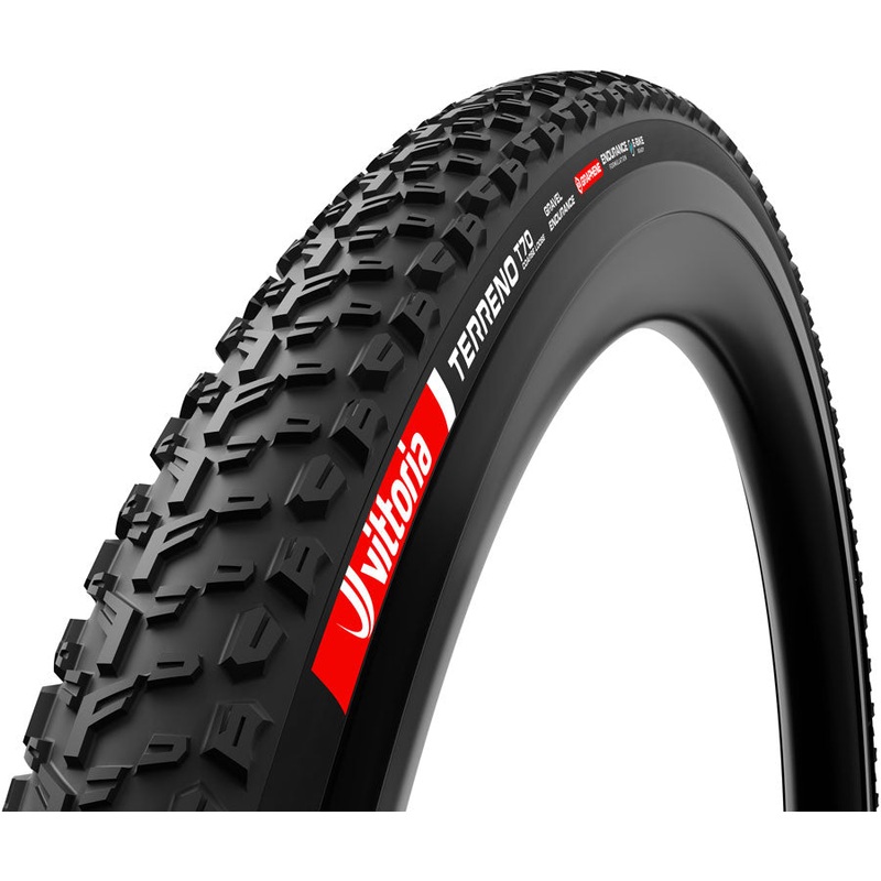 Vittoria Terreno T70 Coarse Loose Tire – 700 x 40 Tubeless Folding BLK Gravel Endurance Graphene G2.0