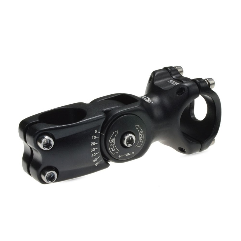 Bicycle Handlebar Folding Stem with Handle Riser Adjustable Stem