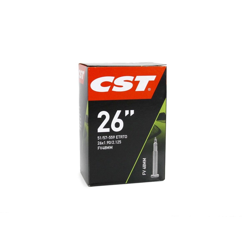 CST – 26 FV Tubes|TUBE 26 x 1.25 /1.50  FV|TUBE 26 x 1.50 / 1.75  FV|TUBE 26 x 1.75 / 2.125  FV|TUBE 26 x 1.95 / 2.125  FV 48mm LONG|TUBE 26 x 2.20 / 2.50  FV|TUBE 26 x 2.20 / 2.50  FV48MM