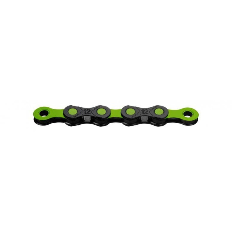 KMC DLC 12 Chain 118L – Black/Green – 118L