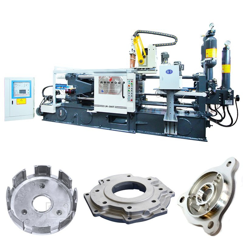 Lh-Hpdc 280t Motorcycle Aluminum Alloy Handlebar Die Casting Machine Bicycle Brake Line End Making Machine