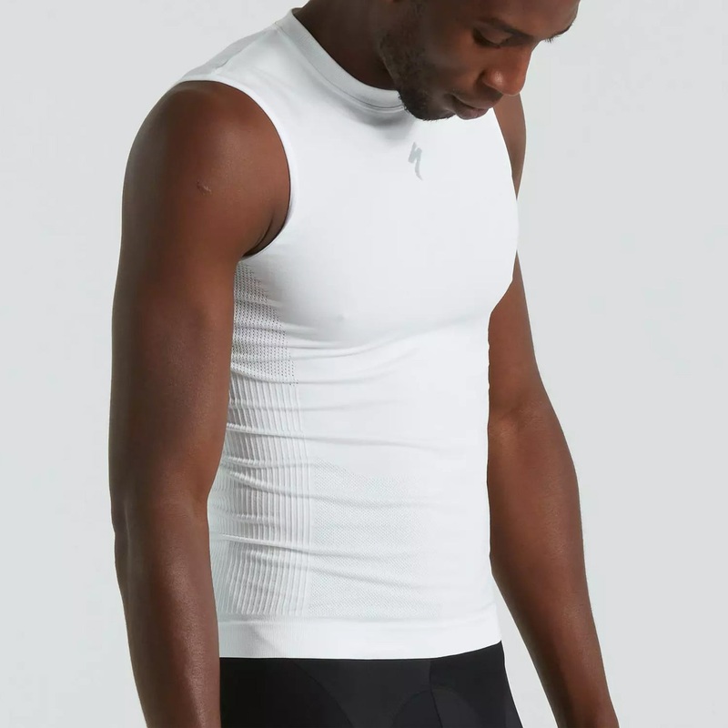 Maglia intima senza maniche Specialized Seamless Light – Bianco