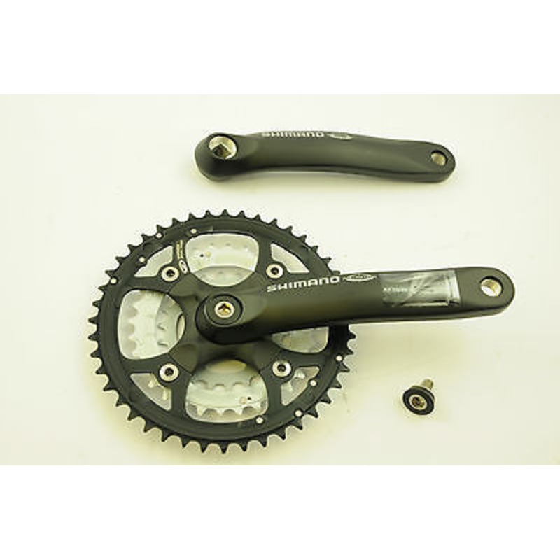 SHIMANO HOLLOWTECH FC-M460 TRIPLE CHAINWHEEL SET 175mm 44-32-22 SUIT UP TO 27 SP