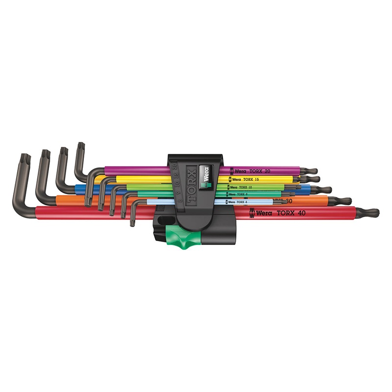 Wera 967/9 TORX XL Multicolour L-key Set