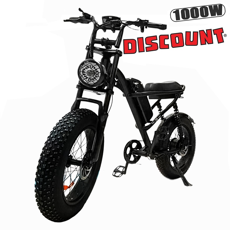 Customizable Electric Mountain Bike 1000W Z8 PRO Fatbike Experience