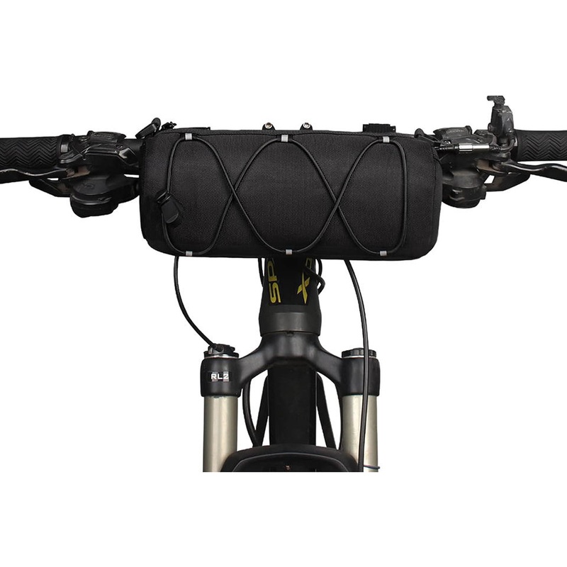 Fashion OEM Bicycle Front Bag Fram Storage Roll Bag Large Capacity Bike Handlebar Bag Bicycle Bag with Detachable Shoulder Strap