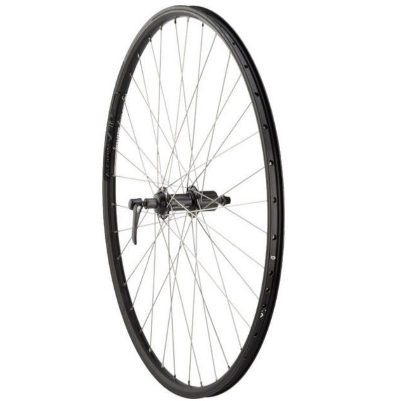 Rear 26 QR Alloy 7 Speed Cassette Wheel Black