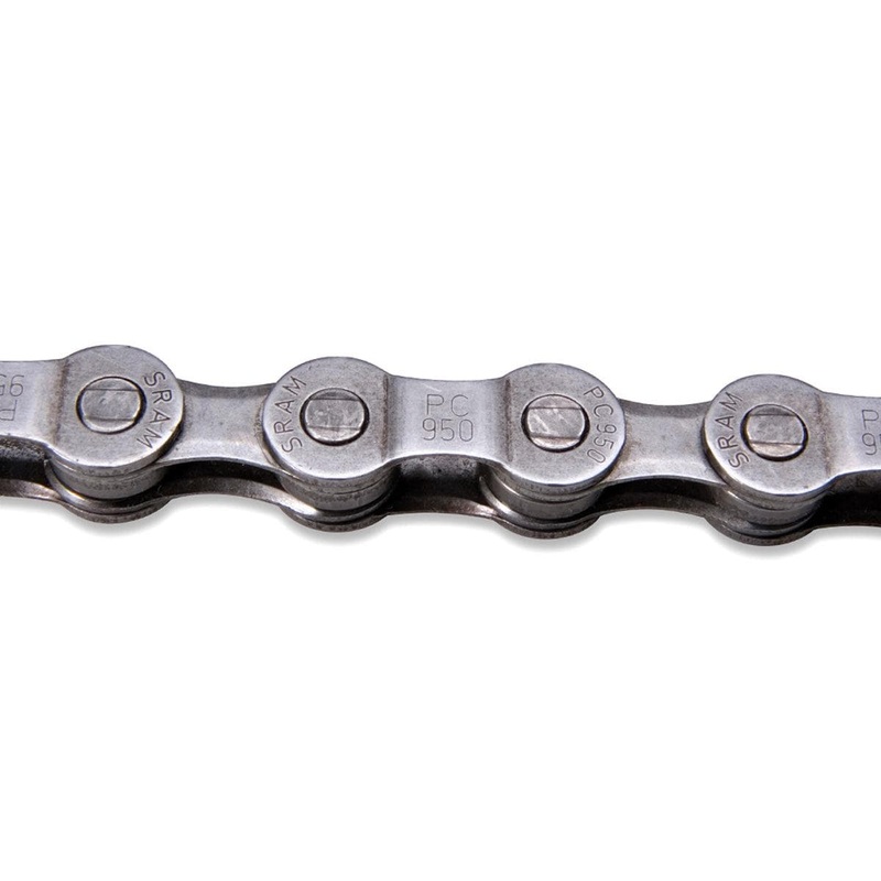 Sram Pc951 9Spd Chain Grey (114 Links) (Bulk – 25Pcs): Grey 9 Speed