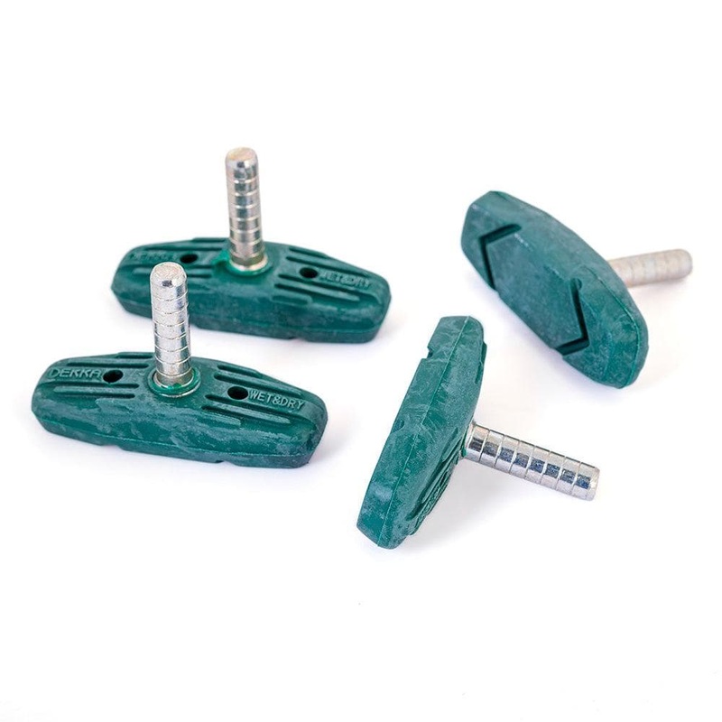 Dia-Compe DEKKA PADS (Oversize) Studded Brake Pad Green