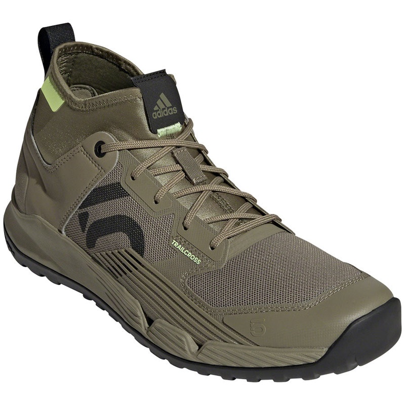 Five Ten Trailcross XT Flat Shoes – Mens Orbit Green/Carbon/Pulse Lime 7.5