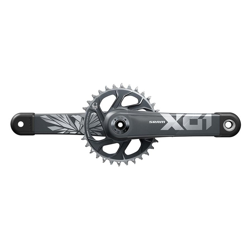 SRAM X01 Eagle SuperBoost+ Crankset – 165mm 12-Speed 32t Direct Mount DUB Spindle Interface Lunar/Polar C2