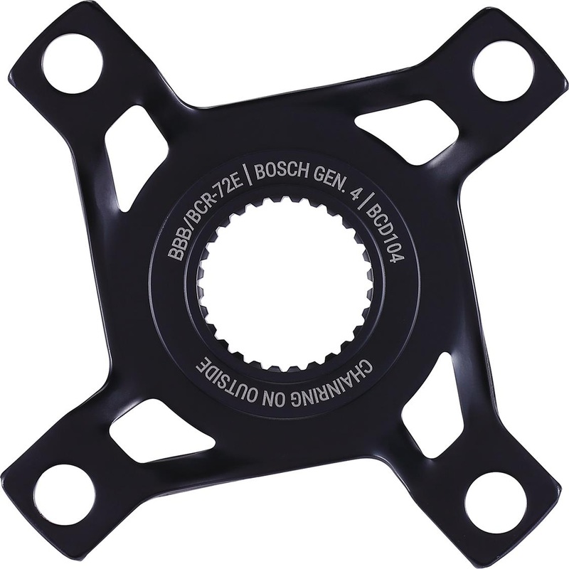 BBB – EBIKE SPIDER|BBB ‘E-BIKEGEAR’ CRANK SPIDER E-BIKE MOUNT – BOSCH GEN3 STEEL BLACK|BBB ‘E-BIKEGEAR’ CRANK SPIDER E-BIKE MOUNT – BOSCH GEN4 STEEL BLACK